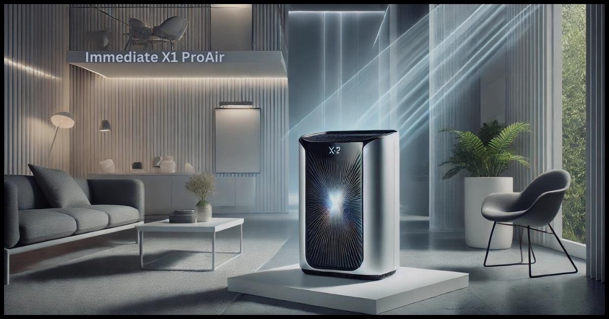 Immediate X1 ProAir: Powerful, compact air purifier for cleaner, fresher air