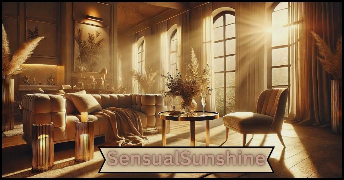 SensualSunshine glow with a sensual touch of warmth and elegance